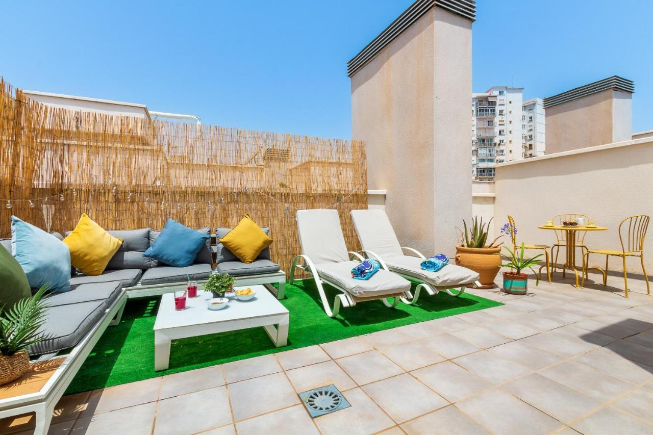 -Malagasunapts-City Centre Terrace Pool Parking Málaga Exterior foto